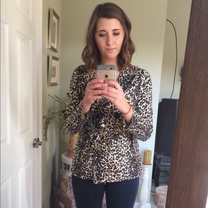 Cheetah Print Jacket
