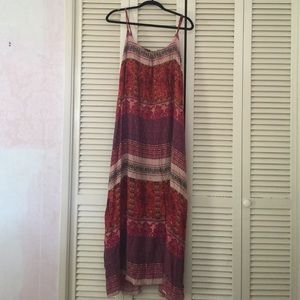 Whispers bohemian colorful maxi dress