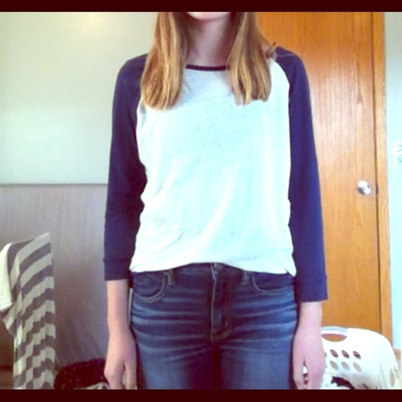 American eagle base ball T