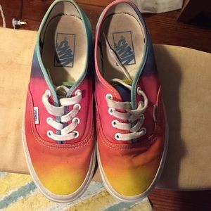 Rainbow Vans