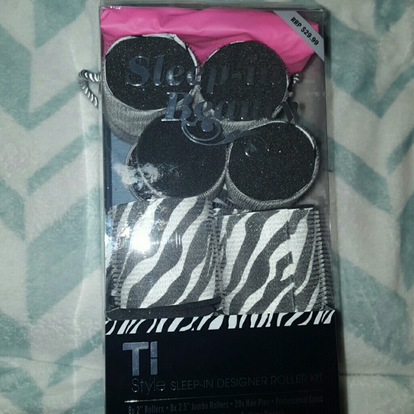 TI style Sleep-in Beauty velcro hair rollers - Picture 1 of 3