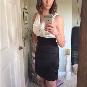 Forever 21 Black and White Dress