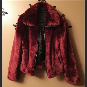 Express Faux Fur Jacket