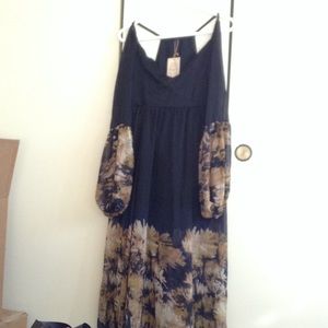 Long Flowy Forest Dress