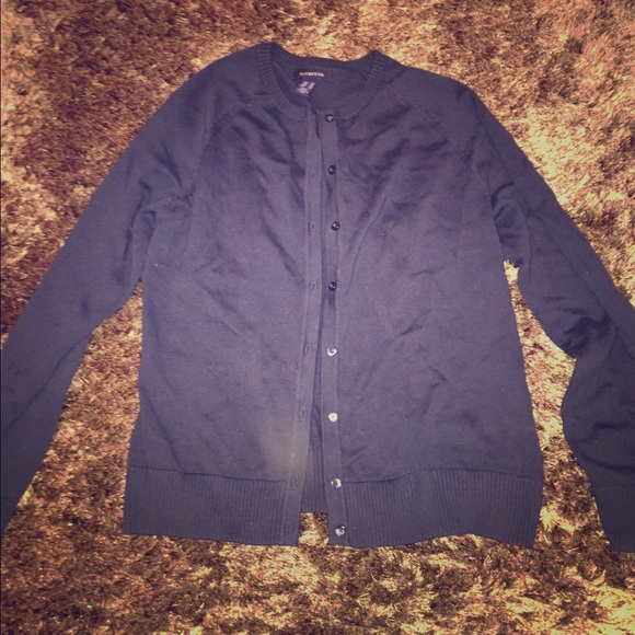 Lands End Basic Cardi - Picture 1 of 3