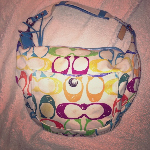 Coach Signature Hobo Bag