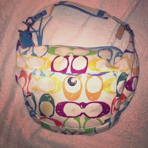 Coach Signature Hobo Bag