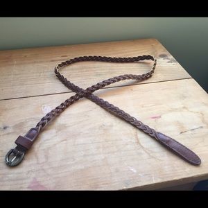 Brown Textured Belt