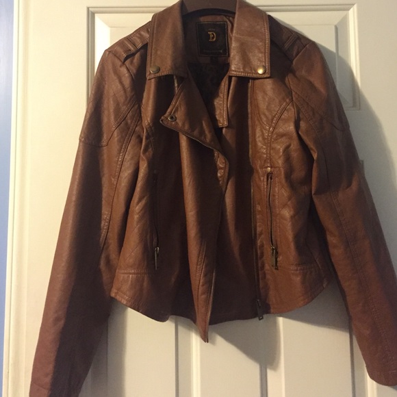 Dollhouse Jackets & Coats Faux Leather Bomber Jacket Poshmark