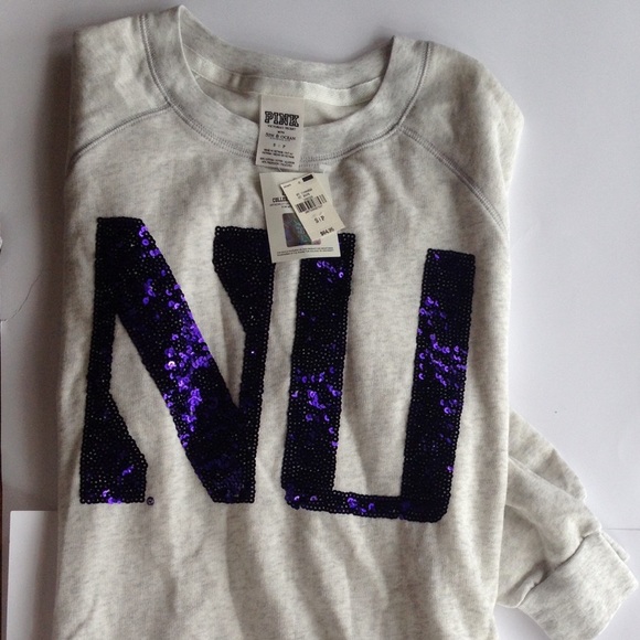 PINK Victoria's Secret Tops - Northwestern university sweatshirt