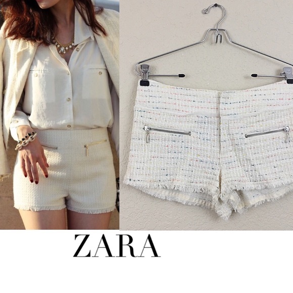 Zara Pants - Final price Zara tweed shorts