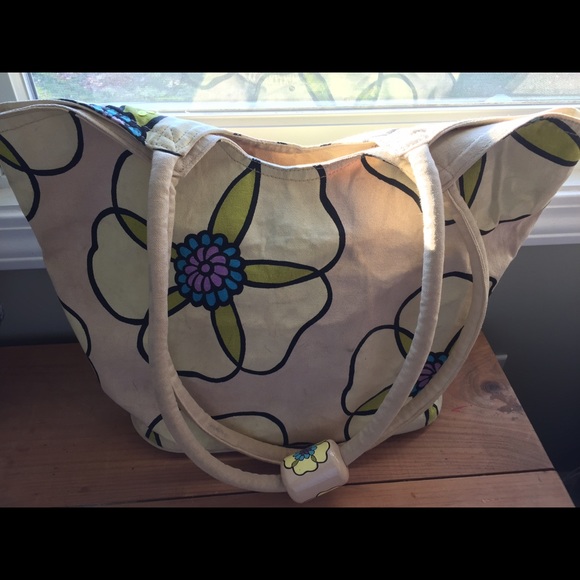 Burlap Flower Bag