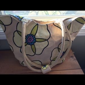 Burlap Flower Bag