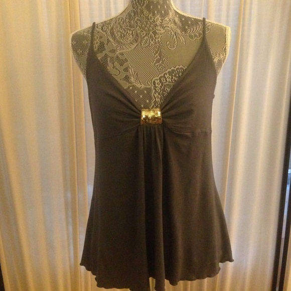 Cute Elephant Grey Tank