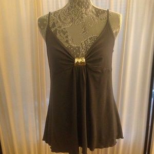 Cute Elephant Grey Tank