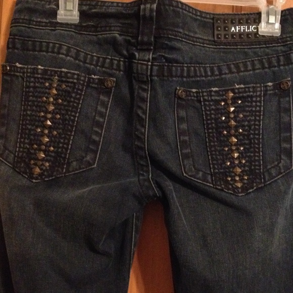 Affliction Black Premium Denim Jeans - Picture 2 of 3