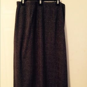 Long winter lightweight skirt.