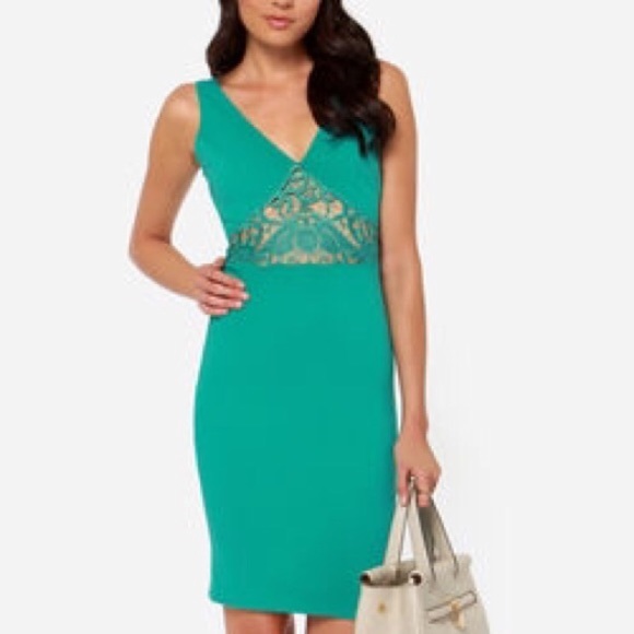 Lulus Dresses & Skirts - Lulu's emerald green dress