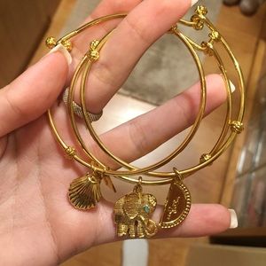 Real Lilly Pulitzer gold bracelets!!