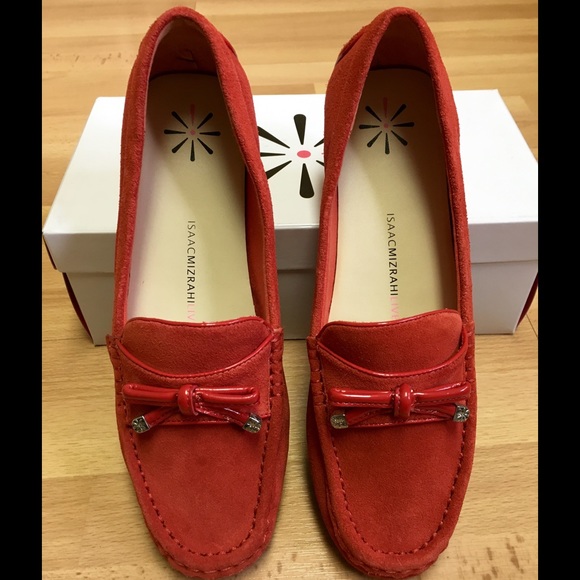Issac Mizrahi Shoes - Issac Mizrahi Suede Moccasins