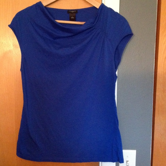 Ann Taylor Cap Sleeve Blouse
