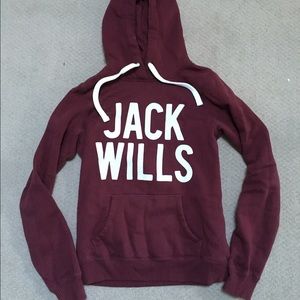 Jack Wills Maroon Sweatshirt