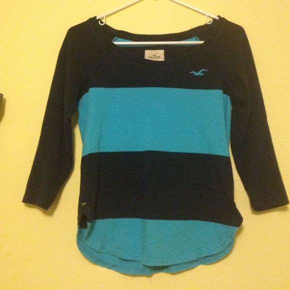 Hollister color block tee