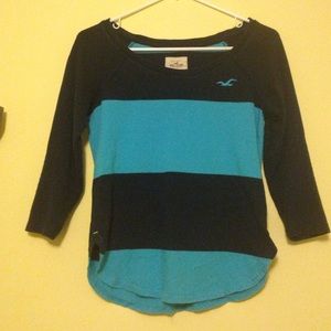 Hollister color block tee