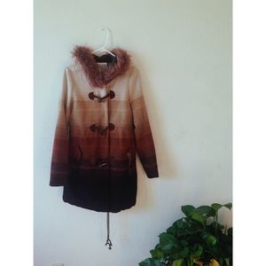 😍 BB Dakota multi brown tone winter coat 😍