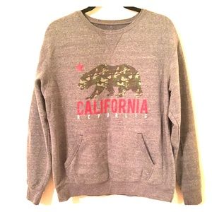 Gray crewneck