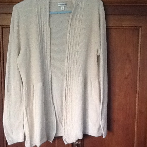 Cream cardigan