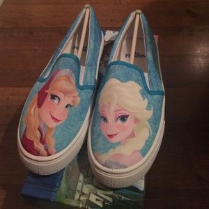 Disney Frozen Canvas Slip On