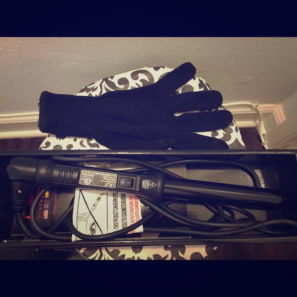 Curling wand