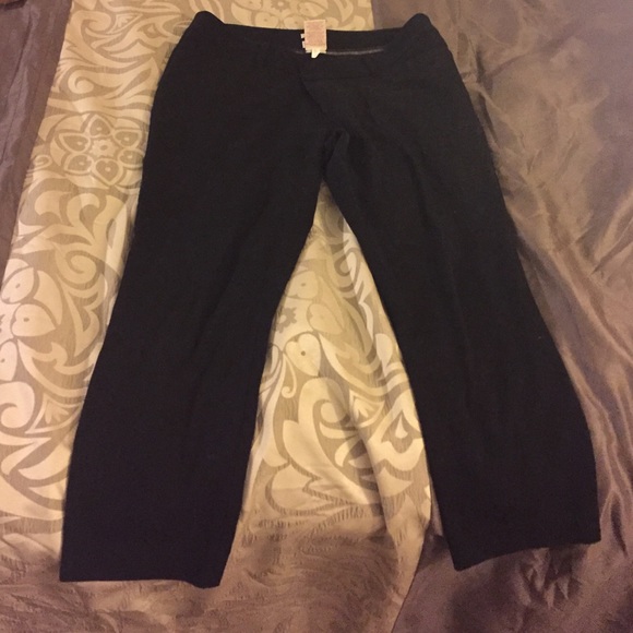 Black capris dressy pants