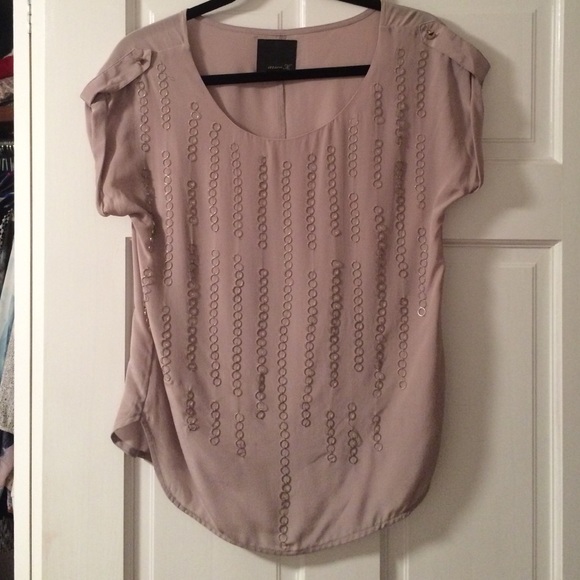 Beautiful hand embellished blouse