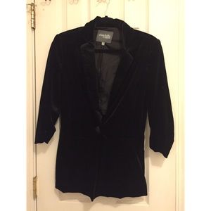Velvet Blazer