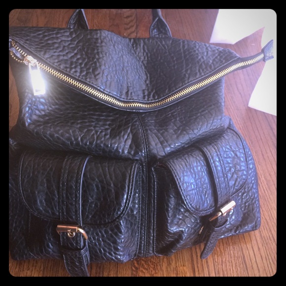 Really special leatherette backpack