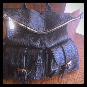 Really special leatherette backpack