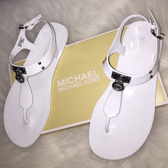 MICHAEL Michael Kors Shoes - Optic White Michael Kors Sandals