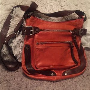 Tano leather crossbody  bag