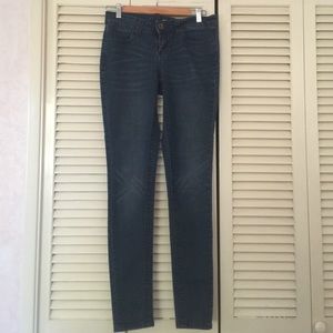 DKNY dark denim skinny jeans