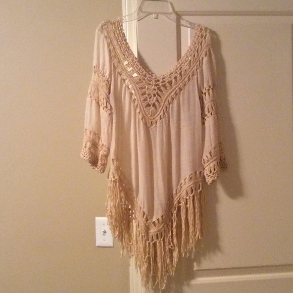 Crocheted blouse .... willing too NEGOTIATE