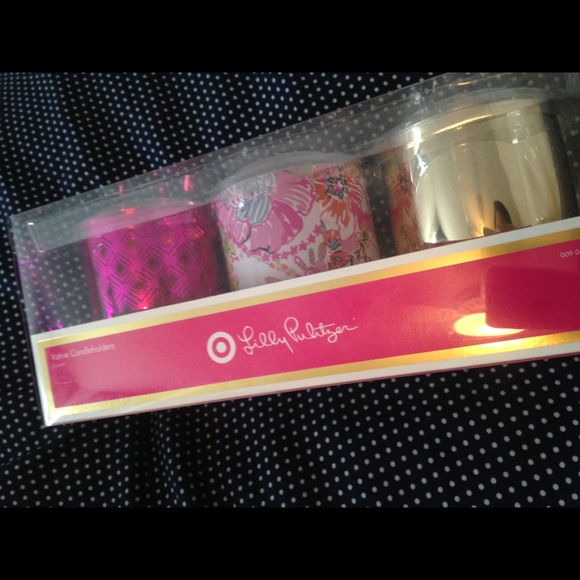 Lilly Pulitzer Candle Holders