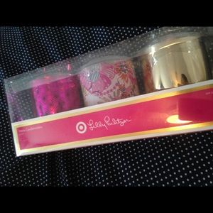 Lilly Pulitzer Candle Holders