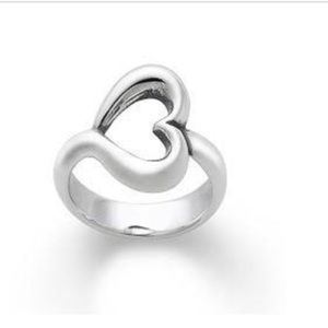 James Avery Sterling Silver Abounding Heart Ring