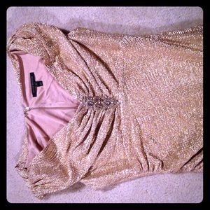 A line beautiful evening dress
