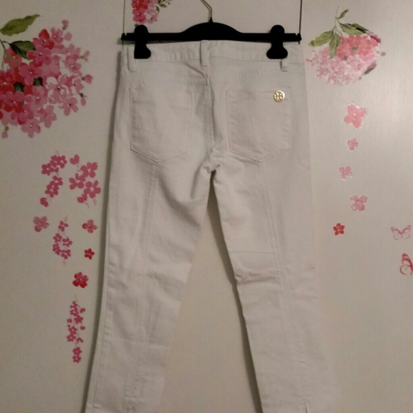 Tory Burch White Jeans size 26