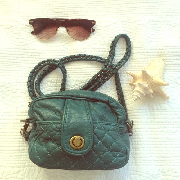 Forever 21 Handbags - Dark Teal Shoulder Bag Purse