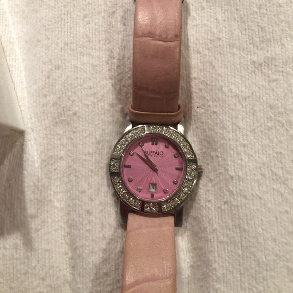 Buffalo David Bitton Pinn Watch with Crystals - Picture 3 of 5