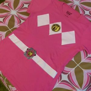 Power rangers pink ranger shirt